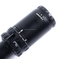 Bravo Optics Compact LPVO Portée de visée de chasse optique tactique 1-6x24 SFP Portée avec réticule duplex illuminé rouge Tube de 30mm