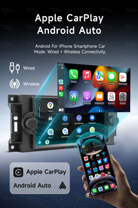 Autoradio Android Octa Core BQCC 6,95 pouces pour Jeep/Dodge/Chrysler, Carplay, GPS, DSP, 4G, écran LED multicolores, stéréo - Product Image 4