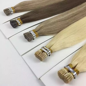 ผมต่อแบบ I-Tip แบบดิบ ไม่ผ่านกระบวนการ คุณภาพพรีเมียม แบบ Double Drawn  100% เส้นผมมนุษย์แท้ เคราติน  ผมต่อแบบ I-Tip ของรัสเซีย ขายส่ง - Product Image 4