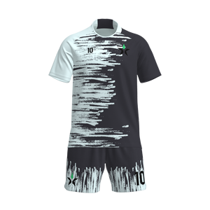 Maillot de <span class=keywords><strong>football</strong></span> sublimé avec impression graphique, short à taille élastique, respirant, uniforme d'équipe pour la compétition - Product Image 5