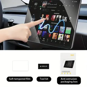 Film de protection en verre trempé anti-reflet pour écran de navigation de voiture BYD Seal 5 Sealion 6 Song Plus, accessoires d'écran mat - Product Image 3