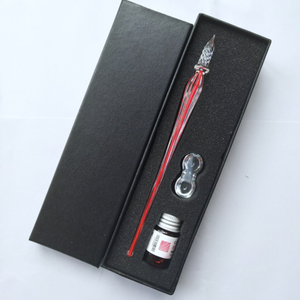 Stylo à plume en cristal coloré populaire 2026 pour cadeau, stylo à plume en cristal coloré pour la promotion, cadeau d'affaires fantaisie, artisanat - Product Image 2