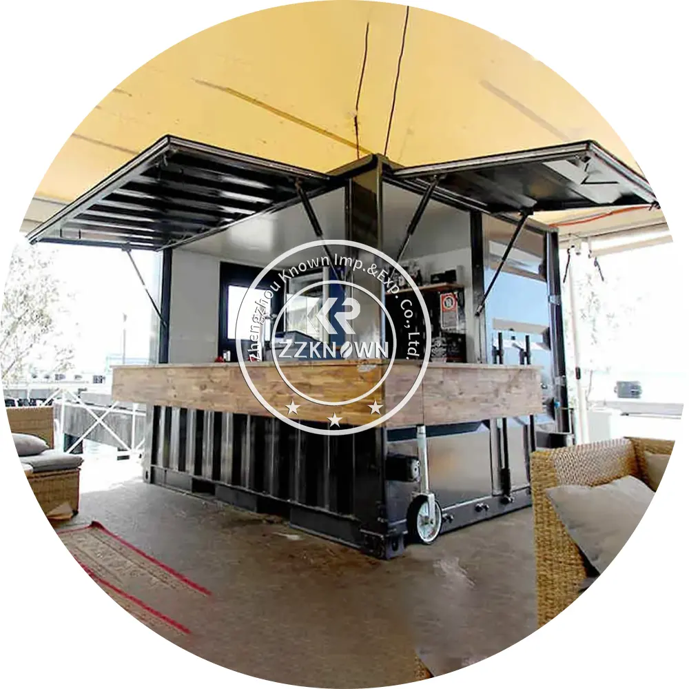20ft Container Coffeeshop Restaurant Verzending Container Bar Café Met Keuken