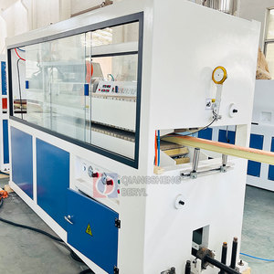 Nhà máy cung cấp uPVC <span class=keywords><strong>PVC</strong></span> WPC cửa khung cửa sổ hồ sơ máy làm giá tốt nhựa máy đùn dây chuyền sản xuất/thiết bị - Product Image 6