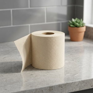 Papel Higiénico Desechable al por Mayor de Pulpa de Bambú de 3 Capas con Núcleo Impreso Estándar en Rollo ZA +27739729209 - Product Image 2