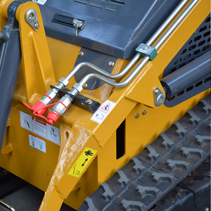 Mini-chargeuse compacte à faible consommation de carburant avec système hydraulique, chenilles agricoles, moteur premium, haute performance - Product Image 5