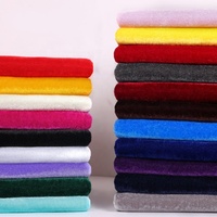 RTS 100% Polyester Günstiger Samts toff für Dekoration/Tischdecke/Vorhänge/Sofa