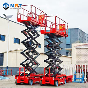 Plataforma elevadora de 10 metros, elevador de carga, coche de escalada hidráulico móvil, elevador automático, tijera autopropulsada - Product Image 1