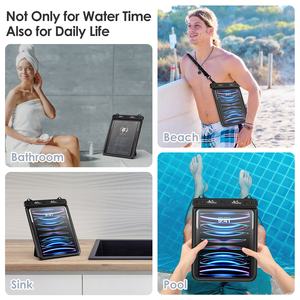 Étui étanche pour tablette MoKo, support vertical, sac sec, étui pour tablette en PVC pour <span class=keywords><strong>Apple</strong></span> <span class=keywords><strong>iPad</strong></span> 11 - Product Image 6