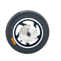 Nouvelle technologie Moteur moyeu à engrenages CC sans balais 12/48V 200W 12 pouces pour fauteuil roulant, scooter de mobilité, chariot - Aimant permanent