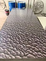 Plaque de marbre PVC UV de haute qualité 1220*2440*3mm, facile à nettoyer, imperméable, plaque de marbre UV