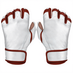 Gants de frappe de baseball en cuir Weather Ready avec batte en bambou, sur mesure, haute qualité, flexibles, pour l'extérieur - Product Image 1