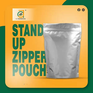 Food Packaging Aluminium <b>Stand</b> Up Pouch Resealable Heat Seal Bag for Snacks <b>Coffee</b> Tea Powder Spices and Dry Food Storage - Product Image 2