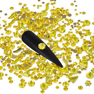 Oleeya - Adornos de Uñas de Lujo con Cristales AB, Diamantes de Imitación, Piedras 3D, Decoración para Uñas, Gemas - Product Image 4