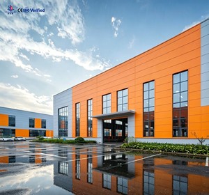 Low Cost High Strength Large Span Prefabricated Light Steel Structure Workshopl Mall Industrial Steel <b>Frame</b> Building - Product Image 2