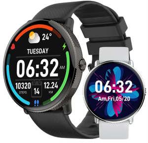 Reloj Inteligente Unisex S61 con Llamadas de Voz, Resistente al Agua IP68, Monitor de Ritmo Cardíaco, Reloj Deportivo con Brújula, Pantalla AMOLED de Gel de Sílice - Product Image 1
