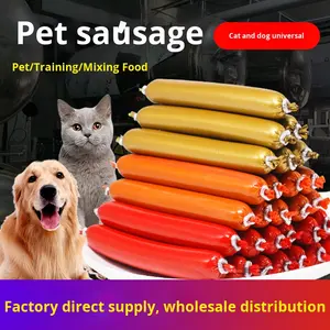 Chien haute teneur en protéines écologique lyophilisé biologique poulet jambon saucisse <span class=keywords><strong>nourriture</strong></span> pour animaux de compagnie friandises avec vitamines et minéraux en vrac en gros - Product Image 4