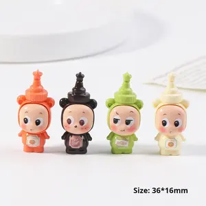 Jam Star <span class=keywords><strong>Cub</strong></span> creativo DIY resina de moda artesanía juguete figurita lindo emparejamiento bolsa ciega accesorios para niños vacaciones Navidad - Product Image 2