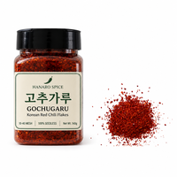 Poudre de piment rouge Gochugaru en petits emballages de 100g pour fabricants de sauces, de snacks et d'assaisonnements – Vente en gros pour usines
