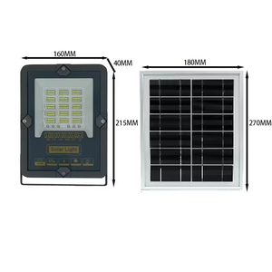 Reflector Solar LED para Exteriores, Súper Brillante, Ahorro de Energía, Impermeable IP67, Ajustable, con Control Remoto, 100W 200W 300W 400W 500W 600W - Product Image 3