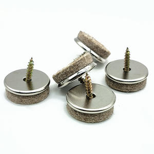 महसूस किए गए आधार पर चिपचिपा पैड रोल के साथ डाला गया था कि पैर मैट टेबल कुर्सी सोफे पैर की सुरक्षा के लिए स्क्रू चेयर ग्लाइड - Product Image 6