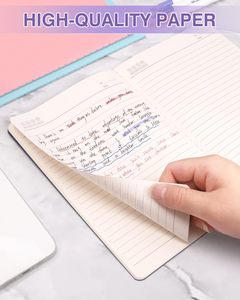 Cuaderno <span class=keywords><strong>de</strong></span> Registro Diario <span class=keywords><strong>de</strong></span> Trabajo a Buen Precio al por Mayor, Cuaderno Personalizado con Encuadernación Cosida con Hilo para Tareas Escolares - Product Image 4