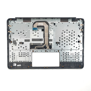 For HP Chromebook 14 G6 Series Laptop Top Cover Upper Case Palmrest with <b>Keyboard</b> L90459-001 - Product Image 2