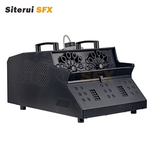 Équipement à bulles et fumée Siterui SFX, canon à bulles de fumée LED <span class=keywords><strong>2000W</strong></span> pour mariage, fête, spectacle, effets spéciaux sur scène - Product Image 1