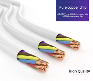 Câble USB 3 en 1 de haute qualité, câble de charge USB 3 en 1, chargeur de téléphone portable multifonction, câble de données USB - Product Image 3