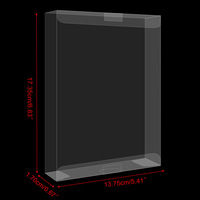 Transparent PET Boîte De Protection Cas Affichage Manchon Protecteur pour PS4 PS3 PS5 Jeux Cartouche DVD Disque Boîte Cas Couverture
