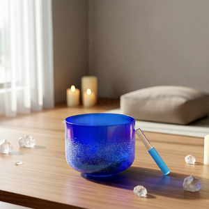 Cuencos Cantores de Cristal al por Mayor, Piedras Preciosas Naturales de Cuarzo, Cuenco Cantante de Cristal Alchemie, Instrumento de Sanación Sonora para Meditación - Product Image 2