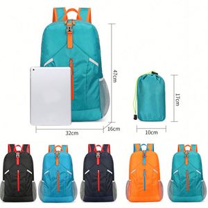 Sac à dos d'escalade léger, imprimable et personnalisable, pliable, imperméable, pour le sport, les voyages et la randonnée - Product Image 6