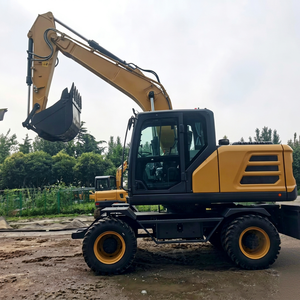Excavatrice mobile sur roues polyvalente à haut rendement 14 tonnes 0,6 m³ XE155WGA, puissance 108 kW, équipement de construction - Product Image 1