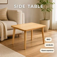 Table basse/de salon moderne décorative et durable en bois 60x40x30cm