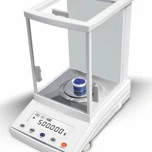 ميزان تحليلي LCD JA 0001 600g للأطعمة مقياس ذهبي إجراء إعداد داخلي مخبري