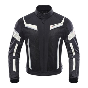 DUHAN <span class=keywords><strong>Veste</strong></span> <span class=keywords><strong>de</strong></span> course moto d'été pour homme <span class=keywords><strong>Veste</strong></span> <span class=keywords><strong>de</strong></span> protection respirante avec coussinets CE - Product Image 3