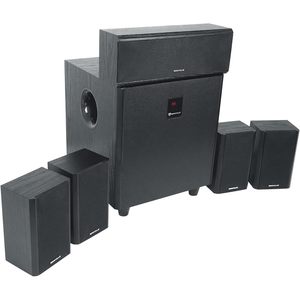 Système Home Cinéma 5.1 Canaux Rockville HTS820 1500W avec Caisson de Basses 8 Pouces, Bluetooth, USB, Télécommande et Supports pour Haut-parleurs - Product Image 2