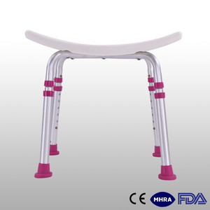 Shower Chair Aluminum Alloy Anti-slip <b>Bath</b> <b>Seat</b> For Elderly Pregnant Women Bathroom Use - Product Image 4