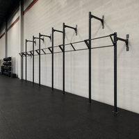 Barre de traction murale robuste réglable pour usage commercial, idéale pour la musculation et l'entraînement en salle de sport (vente en gros)