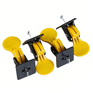 Système de nivellement de carreaux en plastique réutilisable, système T-Lock, étanche, durable, pour salle de bain, cuisine, sol, mur, clips de nivellement de carreaux - Product Image 1