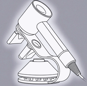 Secador de Pelo Profesional de Alta Velocidad sin Aspas con Iones Negativos para Uso en Casa o Salón - Product Image 1