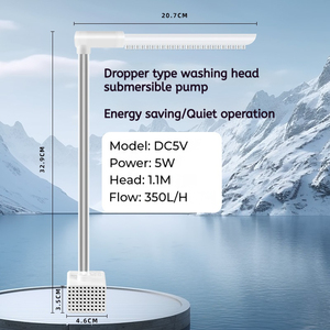 Freesea Bac à douche silencieux DC USB <span class=keywords><strong>Pompe</strong></span> submersible DC5V Chat Pet Machine à boire Humidificateur hydroponique Machine <span class=keywords><strong>Pompe</strong></span> à eau solaire - Product Image 1