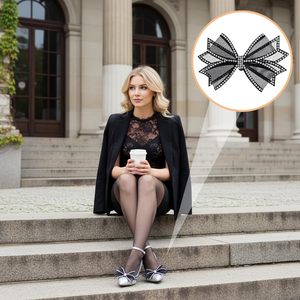 Clips Decorativos para Zapatos con Pedrería, Lazos Desmontables para Zapatos de Vestir de Mujer, Broches con Pedrería para Zapatos de Mujer - Product Image 3