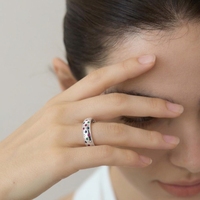 Bague de fiançailles QX personnalisée OEM pour femme, en zircon cubique coloré, plaquée or 18 carats, bijoux fins de luxe, argent 925, pour fête et mariage