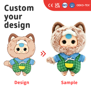 Juguete de Peluche con Expresión de Enojo en Caja Sorpresa, Fabricación Personalizada OEM ODM, Bajo MOQ, Tela Suave, Producción Rápida, Personaje con Cara <span class=keywords><strong>Triste</strong></span> - Product Image 3