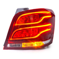 Lampu Belakang ABS Benz GLK X204 Baru 2009-2015 Upgrade dengan DRL Sinyal Belok Dinamis LED Aksesoris Mobil