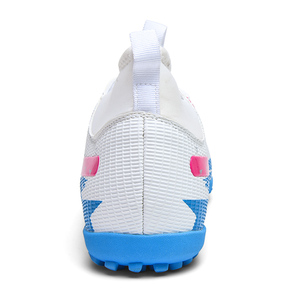 <span class=keywords><strong>Scarpe</strong></span> da <span class=keywords><strong>Calcio</strong></span> Alte e Medie con Lacci, <span class=keywords><strong>Scarpe</strong></span> da Calcetto, Scarpini da <span class=keywords><strong>Calcio</strong></span> TF in <span class=keywords><strong>Pelle</strong></span> PU, Sneakers Sportive per Ragazzi, Uomini e Donne - Product Image 4