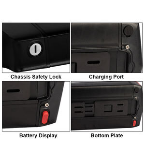 Rear Rack E-Bike <b>Battery</b> 36V/<b>48V</b>/52V 10Ah/13Ah/15Ah/20Ah High Power Lithium Ion Pack - Product Image 2