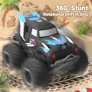 Voiture télécommandée amphibie SJY-Q182 pour l'eau et la terre, 2.4G RC, Monster Truck à grandes roues 1:24, jouet cadeau pour enfants - Product Image 2