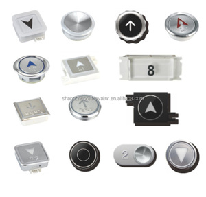 Suku Cadang Lift Tombol Tekan/ Lampu Biru/Merah/Putih dengan Braille - Product Image 1